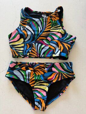OLD NAVY Girls 2 Piece Bathing Suit size L ( 10-12 )
